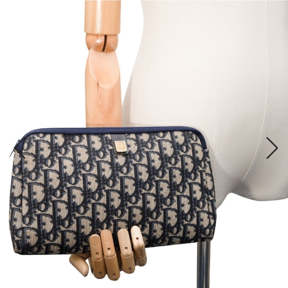 AUTHENTIC Vintage Dior Trotter Clutch - Picture 9 of 12